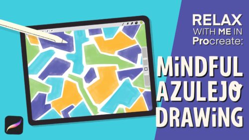 Relax With Me in Procreate: Mindful Azulejo Drawing Class Thumbnail