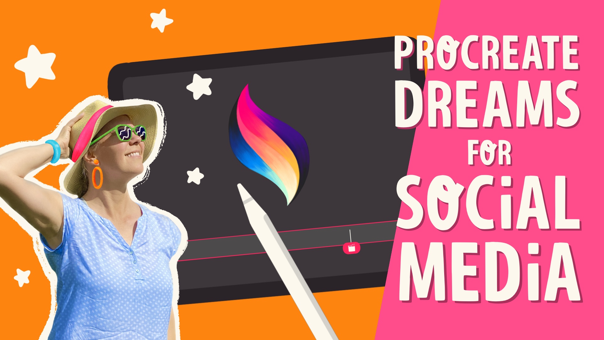 Procreate Dreams for Social Media